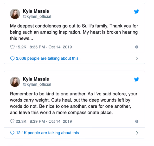 Sao Hàn xót xa trước sự ra đi của Sulli, nhói lòng vì vấn nạn bạo lực mạng - 2