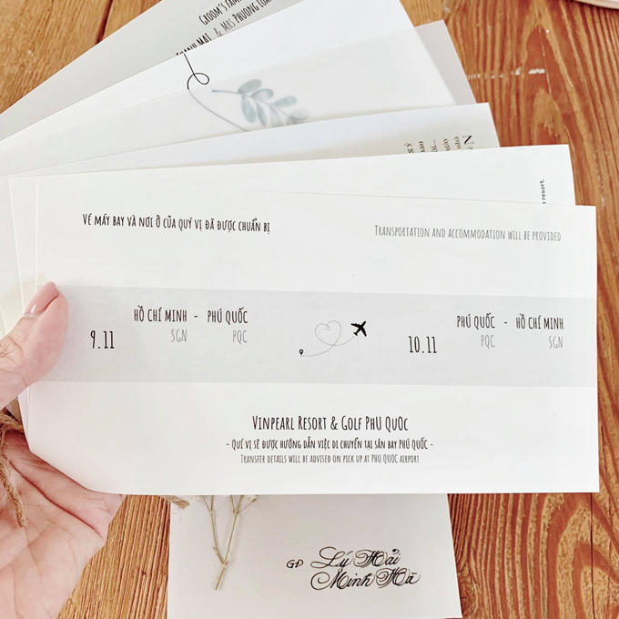 Thiệp cưới Đông Nhi - Ông Cao Thắng - 1