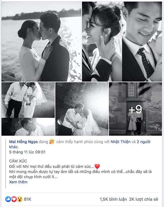 suc hut dam cuoi dong nhi - ong cao thang nhan "bao like khung" vi tinh yeu chan thanh hinh anh 4