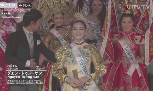 Tường San trang phục dân tộc chung kết