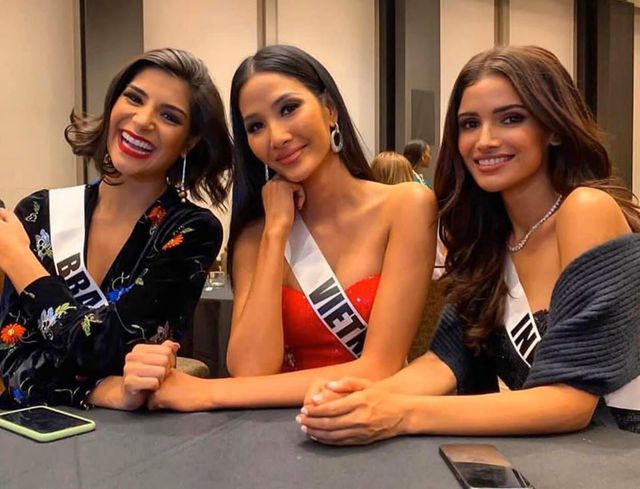 Soi nhan sắc các đối thủ của Hoàng Thuỳ tại cuộc thi Hoa hậu Hoàn vũ 2019 - 2