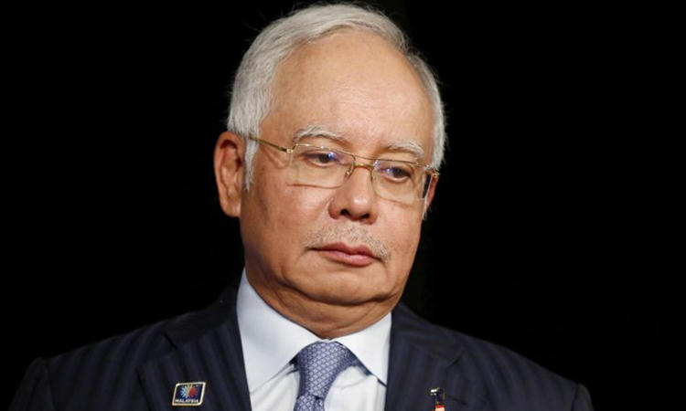 Cựu thủ tướng Malaysia Najib Razak. Ảnh: Reuters.