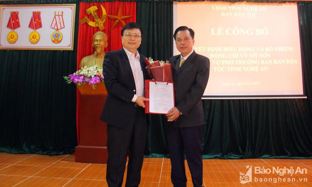 Bổ nhiệm nhân sự 5 tỉnh thành