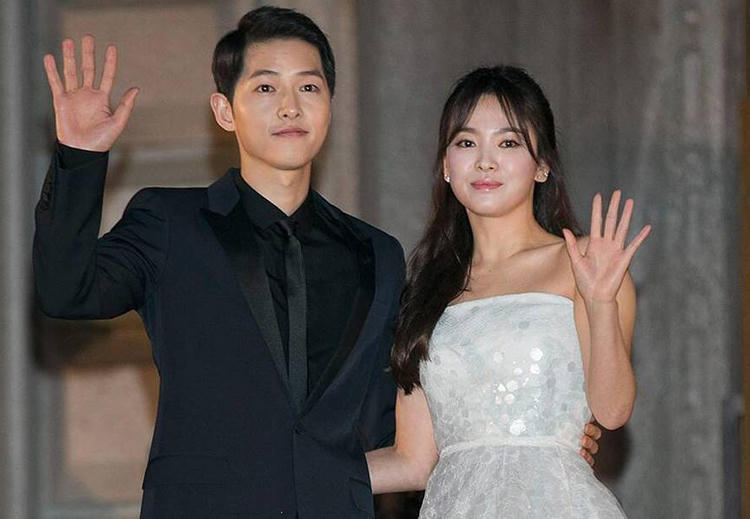 Song Hye Kyo và Song Joong Ki. Ảnh: Mydaily.