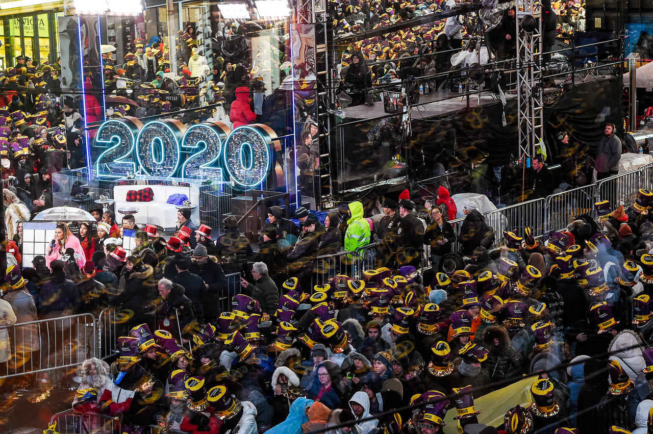 Mỹ tưng bừng chào đón năm mới 2020 - 2