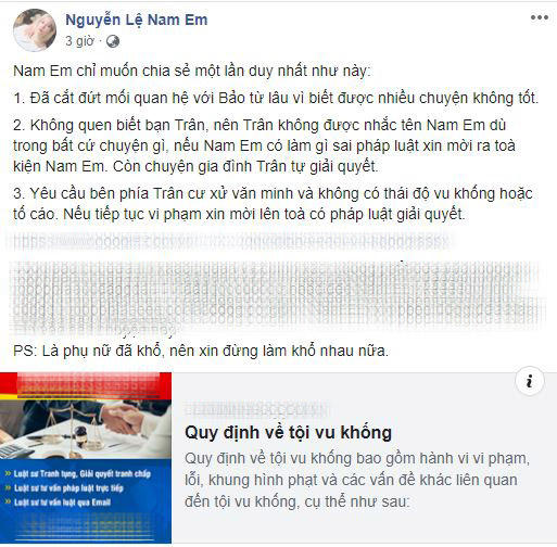 bi to giat ban trai, nam em yeu cau bao tran tu giai quyet chuyen gia dinh hinh anh 2