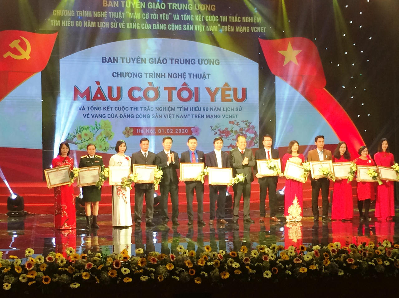 Tái hiện những mốc son chói lọi của Đảng và dân tộc