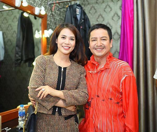 NSƯT Chí Trung và bạn gái Ý Lan.