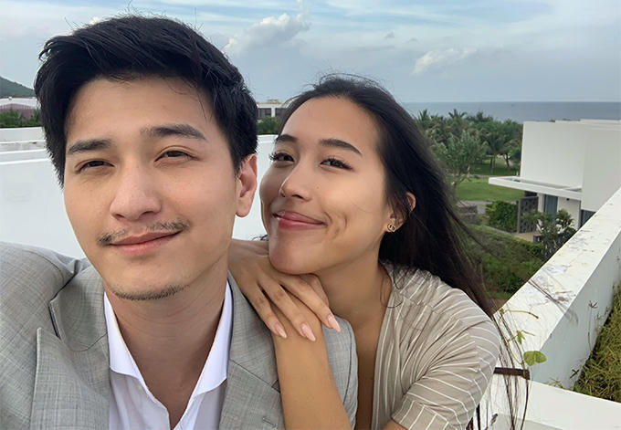 Huỳnh Anh và Y Vân hồi tháng 8/2019.