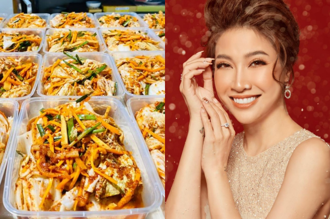 Pha Lê trổ tài làm kim chi. Chị tự tin món ăn sẽ chuẩn vị khi đựơc mẹ bạn trai người Hàn tận tình chỉ dẫn. Cô cũng lo lắng khi công văn của nhà nước thay đổi hằng ngày, sợ rằng không thể kinh doanh online được nữa.