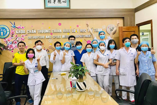 Gỡ phong toả tại bệnh viện Xanh Pôn