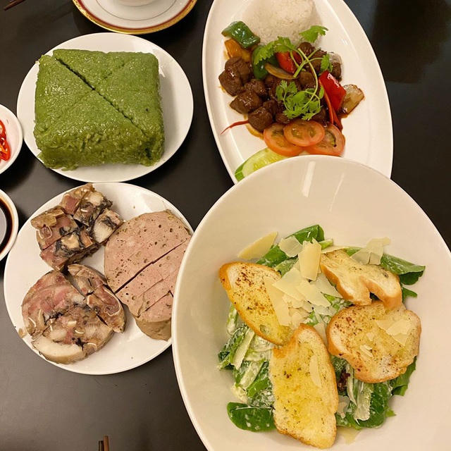 Ở nhà chống dịch, Chi Bảo thường xuyên vào bếp nấu ăn cho vợ - 7