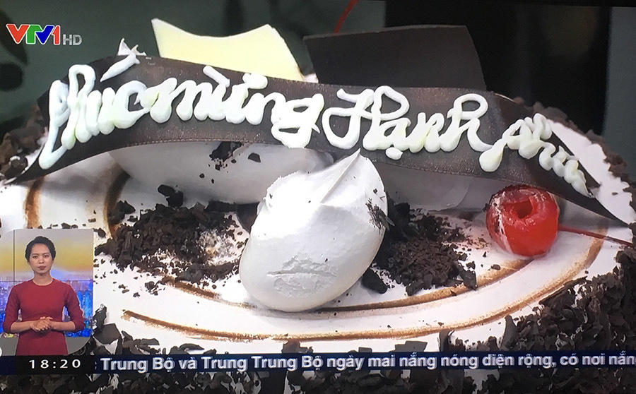 Cặp đôi Việt cưới ở Mỹ, hai họ chứng kiến qua tivi