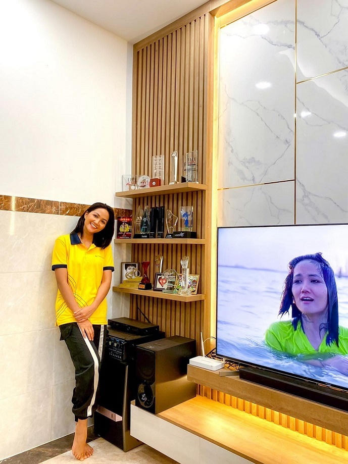 Cận cảnh nhà gần 2,5 tỷ H’Hen Niê mới sửa cho ba mẹ