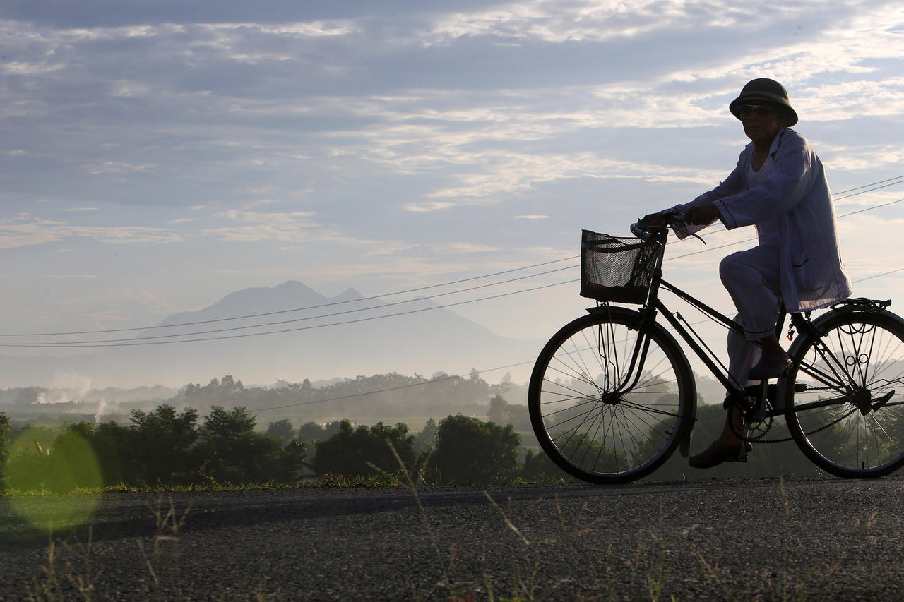 Phong cảnh bình yên nhìn từ những triền đê ở Hà Nội - 3