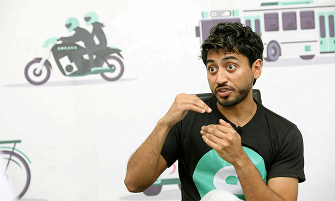 Fahim Saleh, CEO hãng gọi xe công nghệ Gokada. Ảnh: Reuters.