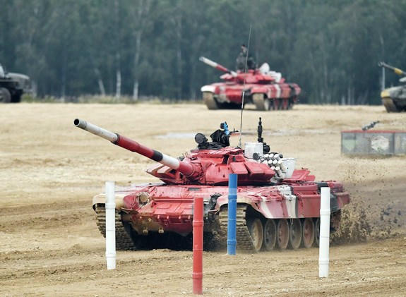 Việt Nam vô địch chung kết bảng 2 cuộc thi “Xe tăng hành tiến"