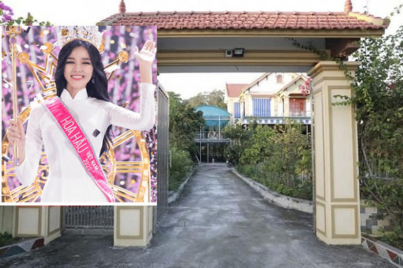 Lộ cơ ngơi hoành tráng ở quê của Hoa hậu Đỗ Thị Hà sau ảnh 'cô gái nông dân' gây sốt