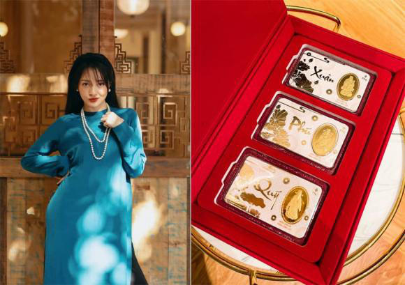 Loạt sao Việt "khoe vàng" gây choáng ngày vía Thần tài: Ngọc Trinh, Trang Trần... - Ảnh 7. Loạt sao Việt "khoe vàng" gây choáng ngày vía Thần tài: Ngọc Trinh, Trang Trần... - Ảnh 7.