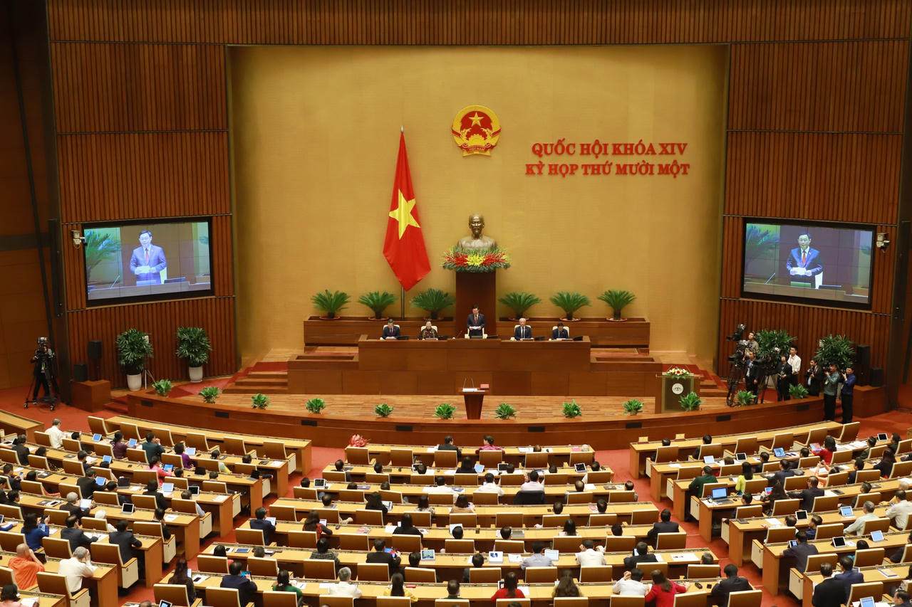 Toàn cảnh tân Chủ tịch Quốc hội tuyên thệ nhậm chức, điều hành phiên họp