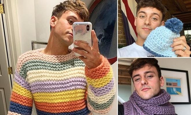 Dáng vóc đáng mơ ước của 'mỹ nam' Olympic mê... đan len