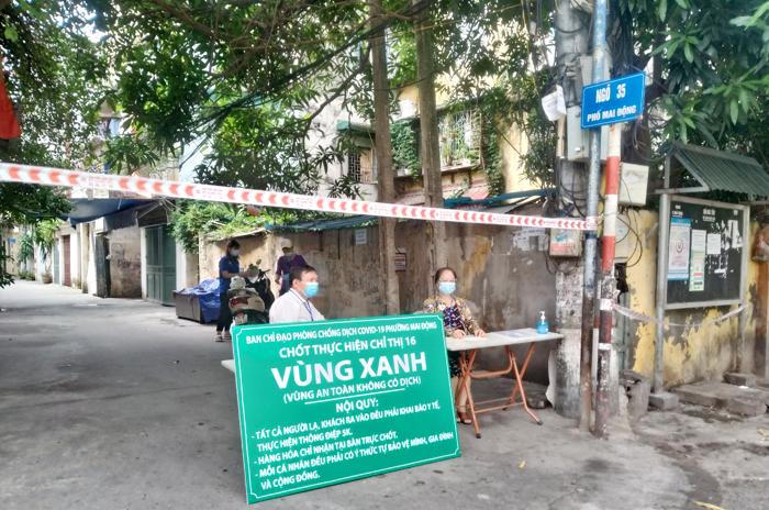 An yên cảnh 30 'vùng xanh an toàn' tại Hà Nội