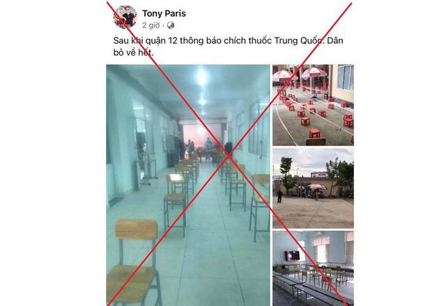 Không có chuyện người dân quận 12 (TP HCM) bỏ tiêm vaccine