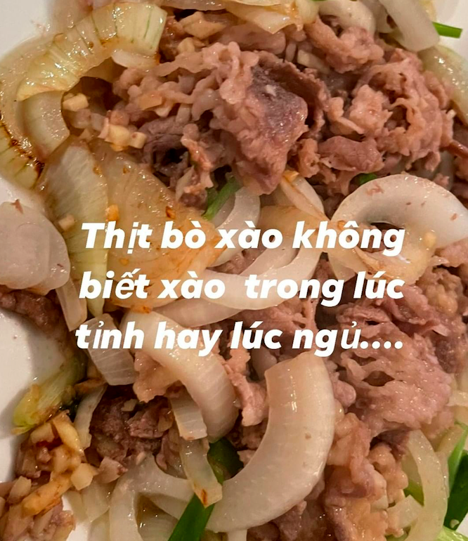 Mai Phương Thuý trổ tài bếp núc với loạt món tên' chẳng giống ai'