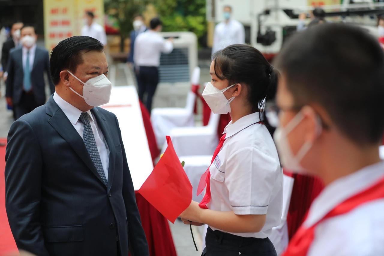 Lễ khai giảng đặc biệt của học sinh Hà Nội và cả nước 