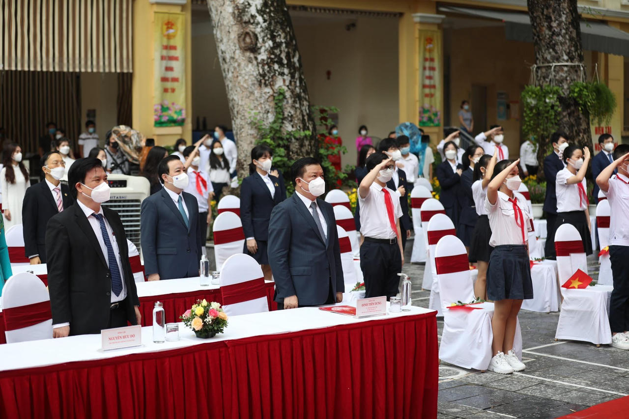 Lễ khai giảng đặc biệt của học sinh Hà Nội và cả nước 