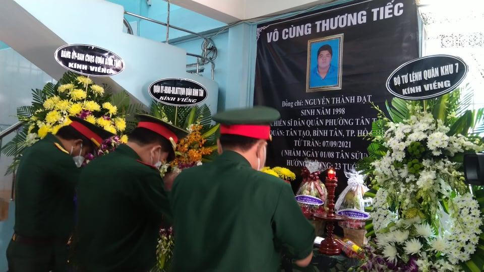 Một chiến sĩ dân quân qua đời do mắc COVID-19 khi tham gia phòng, chống dịch