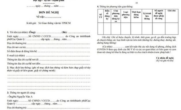 Hướng dẫn thủ tục đón học sinh từ địa phương khác về lại TP HCM