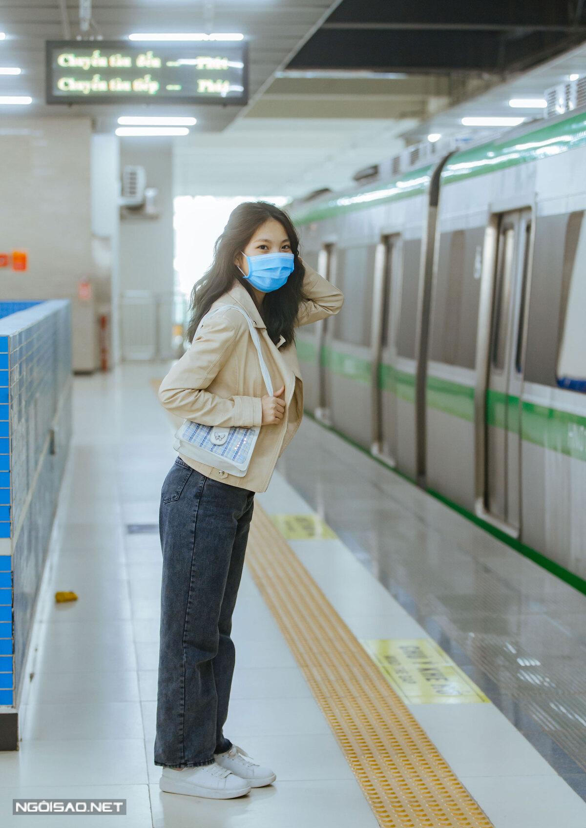 Những góc check in cực chất ở ga tàu điện Cát Linh - Hà Đông