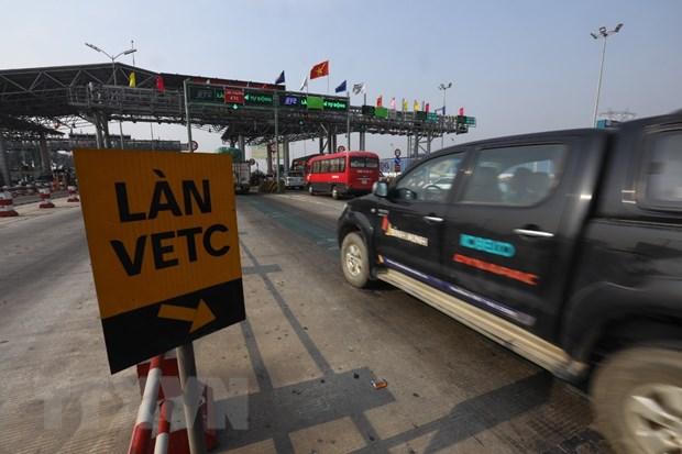 Cao tốc Hà Nội-Hải Phòng sẽ từ chối xe không sử dụng thu phí tự động 