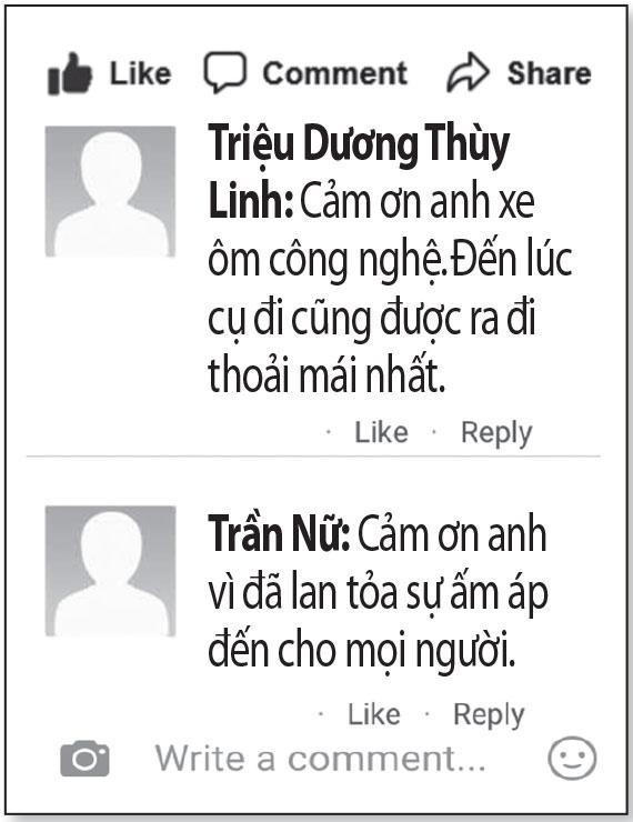 Phía sau câu chuyện anh xe ôm tặng giường cụ ông lang thang, nằm 30 phút cụ qua đời - ảnh 2