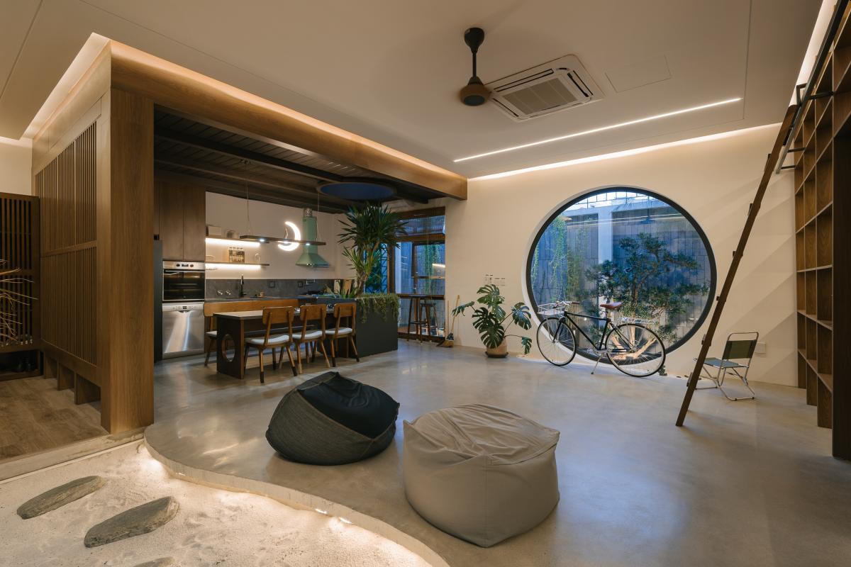 Nhà đẹp như 'thiền viện' Nhật của chàng trai độc thân Hà Nội