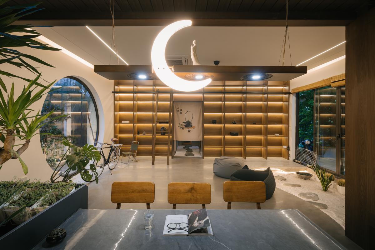 Nhà đẹp như 'thiền viện' Nhật của chàng trai độc thân Hà Nội