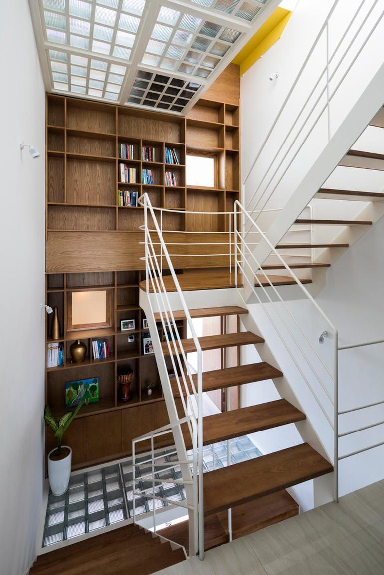 Ngôi nhà rộng 3m nhưng có tới 4 vườn cây mini ở TP HCM