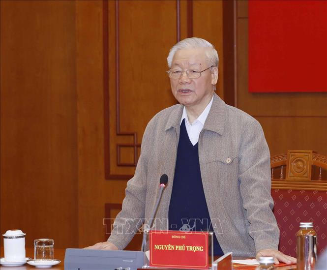 Tổng Bí thư Nguyễn Phú Trọng: Đẩy mạnh xây dựng, hoàn thiện thể chế để 'không thể tham nhũng'