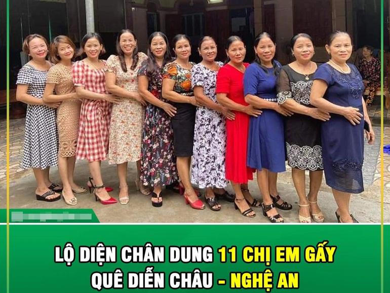 Dân mạng hai tỉnh 'sôi sùng sục' truy gia đình 'đông con gái nhất'