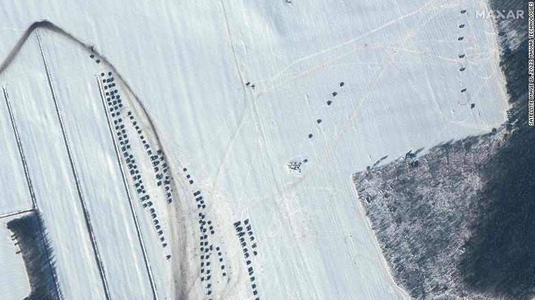 Loạt ảnh vệ tinh cho thấy vũ khí Nga triển khai ở Belarus