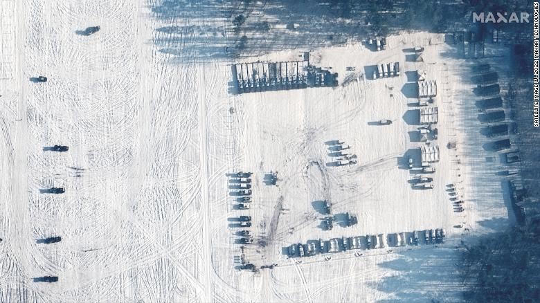 Loạt ảnh vệ tinh cho thấy vũ khí Nga triển khai ở Belarus