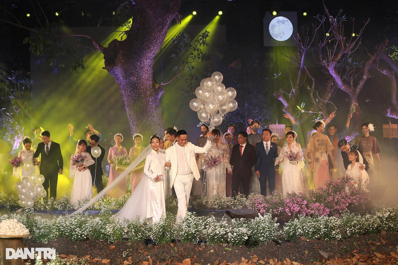 Lễ cưới đặc biệt của 20 cặp đôi y bác sĩ trong Bệnh viện Quân y 175