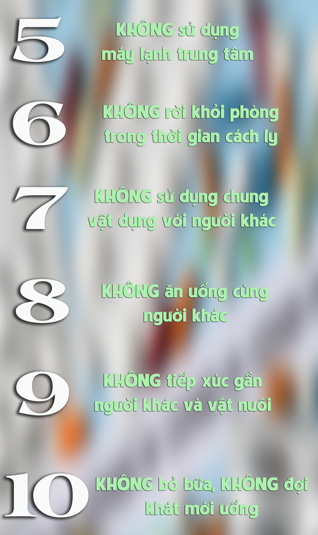 10 điều "KHÔNG" cần nhớ với F0 điều trị tại nhà - Ảnh 6.