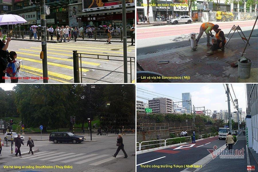 Vỉa hè Hà Nội vô vàn 'nhiệm vụ', trừ việc dành cho... người đi bộ