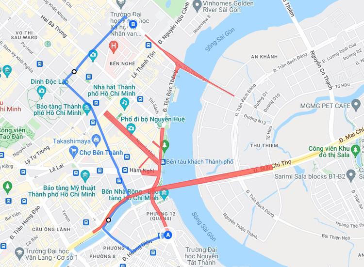 Cấm xe nhiều tuyến đường TP HCM phục vụ bắn pháo hoa dịp lễ 30/4