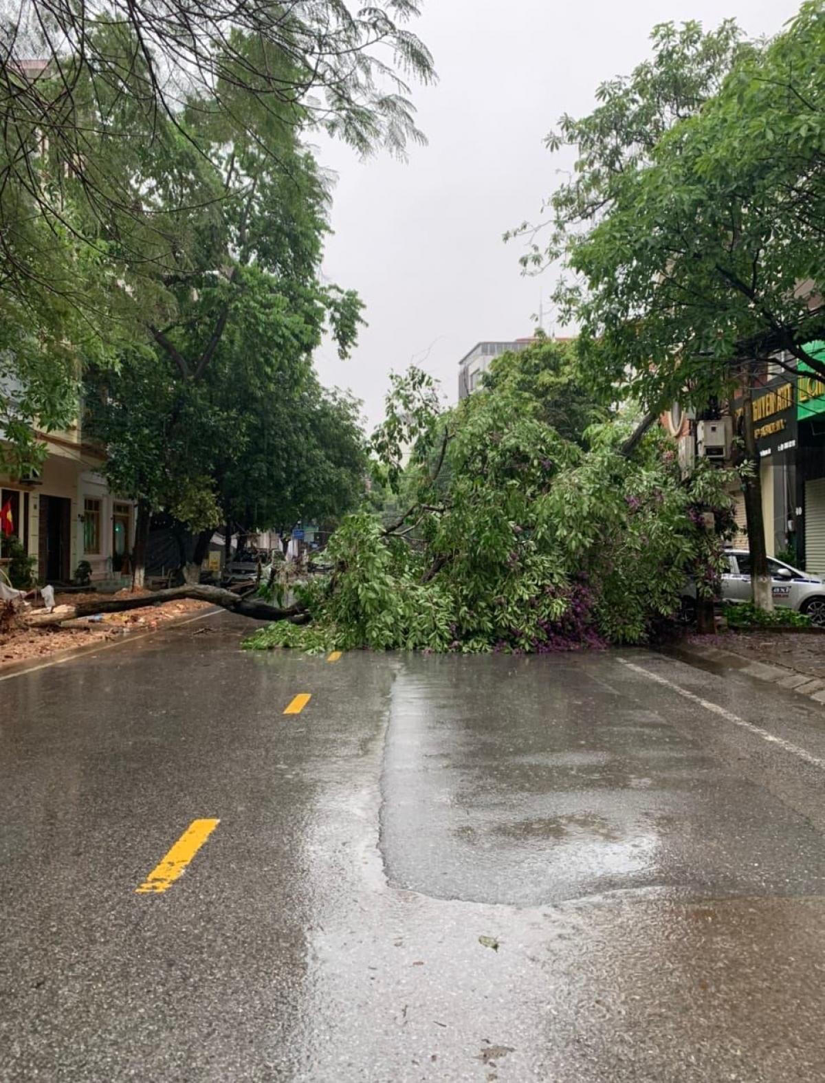 Nhiều tuyến phố Bắc Ninh ngập nặng sau mưa lớn, ô tô nổi 'lềnh phềnh'