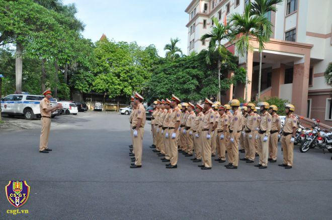 Hình ảnh CSGT cả nước đồng loạt ra quân lập lại trật tự giao thông