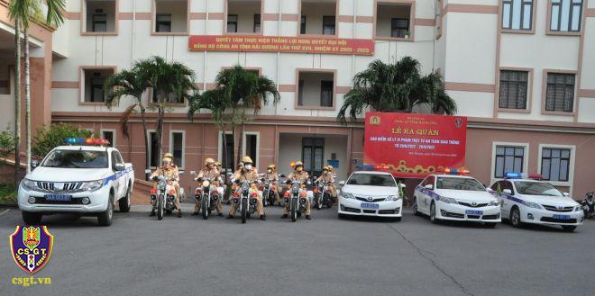 Hình ảnh CSGT cả nước đồng loạt ra quân lập lại trật tự giao thông