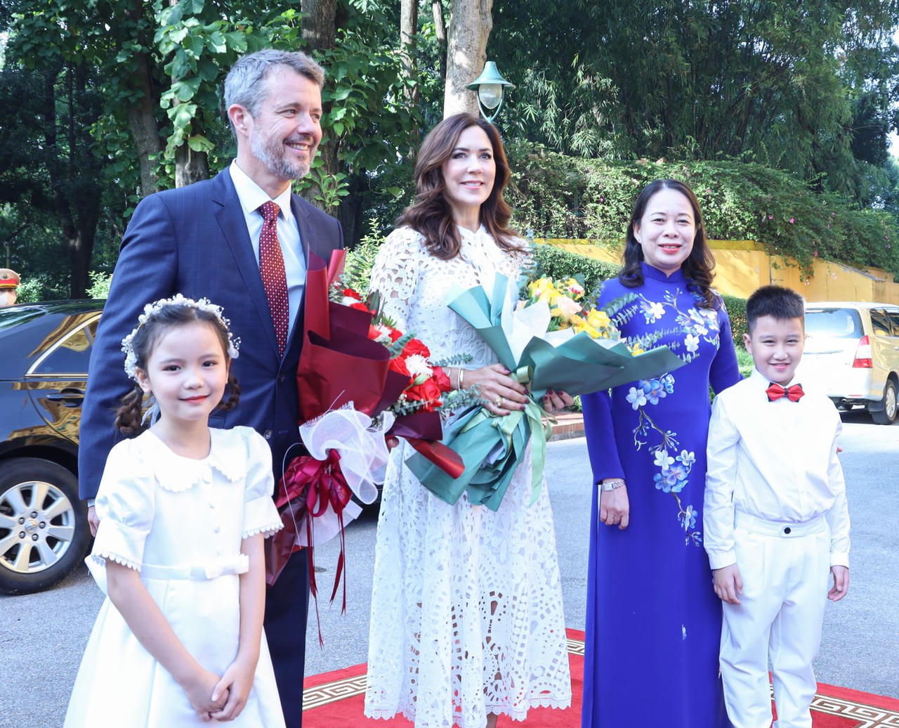 Phó Chủ tịch nước Võ Thị Ánh Xuân đón và hội kiến Thái tử kế vị Đan Mạch Frederik